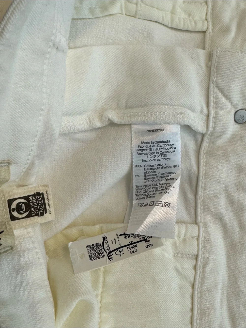 Madewell new tags